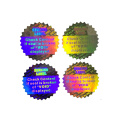 Custom tamper evident forbid open holographic label security 3D hologram VOID sticker